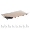 Rug Pad 3 x 5 ft, Non-slip Carpet Area Pad, Rug Mat Padding with Dual Surface Felt Cushion & Rubber Gripper, Hardwood Floor Protection for All Floors