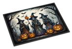 NEW Witches Spooky Halloween Doormat Front Door Mat Indoor Outdoor Rugs for Entryway, Non Slip Washable Low Pile, 18H X 27W