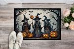 NEW Witches Spooky Halloween Doormat Front Door Mat Indoor Outdoor Rugs for Entryway, Non Slip Washable Low Pile, 18H X 27W