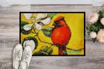 NEW Cardinal Ochre Doormat Front Door Mat Indoor Outdoor Rugs for Entryway, Non Slip Washable Low Pile, 18H X 27W