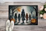 NEW Werewolves Spooky Halloween Doormat Front Door Mat Indoor Outdoor Rugs for Entryway, Non Slip Washable Low Pile, 18H X 27W