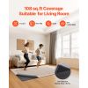 Rug Pad 9 x 12 ft, Non-slip Carpet Area Pad, Rug Mat Padding with Dual Surface Felt Cushion & Rubber Gripper, Hardwood Floor Protection for All Floors