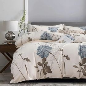 3pieces Comforter set King (Comforter *1+Pillowcase*2) Extremely diverse styles (Style: Elegant Floral)