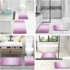 Bathroom Rug Set 2 Piece, Soft Absorbent Microfiber Bath Rug Set, Non-Slip, Machine Wash Dry, Plush Shaggy Bath Mats for Bathroom (30"x20"+24"x16"