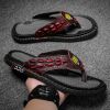 Men's summer new large size flip-flops fashion casual sandals men