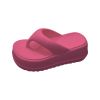 Summer new height-up women's flip-flops fashion trend everything with beach shoes slippers