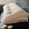 Triangle Reading Cushion with a button 150*50*20cm